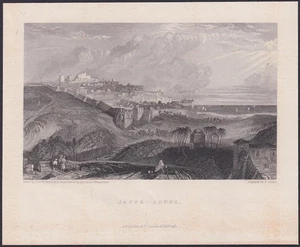 LIQUIDATION! ANTIQUARIAN PRINT: (ITEM 265a) JAFFA  (See Description) - Picture 1 of 1