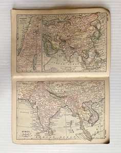 1916 Woolworth's Atlas of the World, Matthews-Northrup Works, Antique Maps - Picture 1 of 13