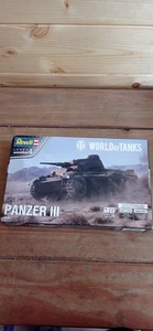 Revell 03501 Panzer III 3 World of Tanks 1:72 Scale Plastic model kit Brand New - Picture 1 of 3