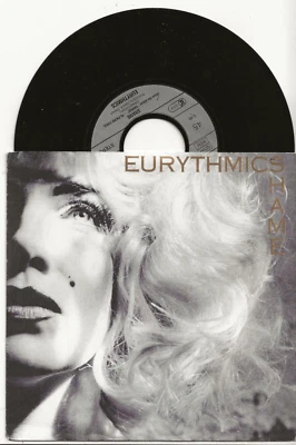 EURYTHMICS SHAME 1987 SINGLE FROM GERMANY, MINT - Image 1 of 2