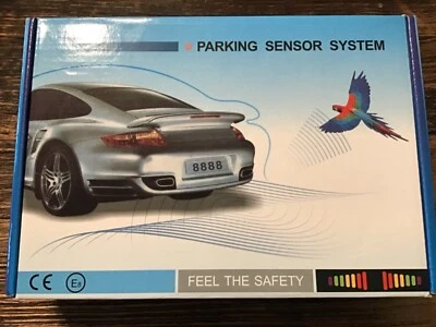 4 Parking Sensor System ECD Germany BiBi Alarm Sound Digital Distance Screen  - Image 1 of 4
