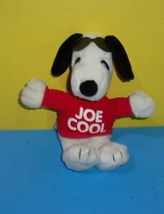 8 Zoll Applause Peanuts Gang Joe Cool Snoopy Beagle Welpe Hund Bohne Plüsch  - Bild 1 von 2