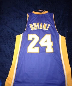 Camiseta XL Kobe Bryant 2008-09 Finales Los Angeles Lakers NBA Nueva Púrpura #24 - Imagen 1 de 2