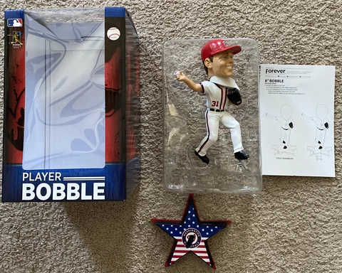 Pitcher MAX SCHERZER Washington Nationals MLB “Legends Of The Diamond Bobblehead Cover