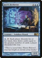 Jace's Archivist Magic 2012 / M12 HEAVILY PLD Blue Rare MAGIC MTG CARD ABUGames