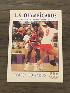 1992 Impel U.S. Olympicards Teresa Edwards #19 Team USA