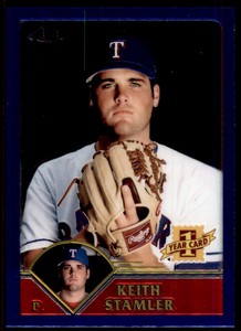 2003 Topps Chrome Keith Stamler Texas Rangers #T250