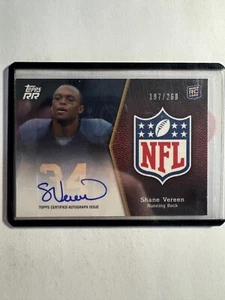 K317.489 - 2011 Topps Rising Rookies NFL Shield Auto #SRASV Shane Vereen #/260 - Imagen 1 de 1