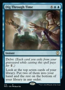 MTG - DIG THROUGH TIME - New Capenna Commander (R) - Picture 1 of 1
