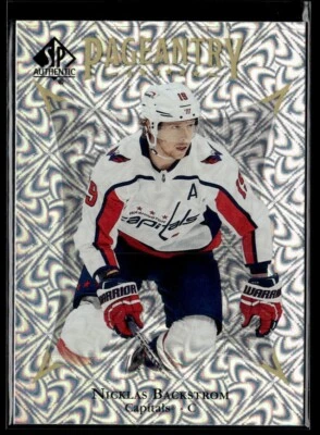 2021-22 Sp Authentic pageantry Nicklas Backstrom #P-26 H7R2D - Image 1 of 2