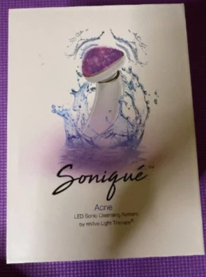 $199 Soniqué Acne LED Sonic Cleansing System by reVive Light Therapy New - Image 1 of 4