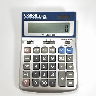 Canon HS-1200TS Scientific Calculator Solar Cell Battery - Tested - Image 1 of 4
