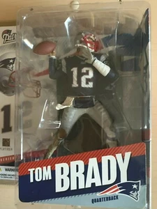 McFarlane 2005 Tom Brady - Cabra - Serie 11 - Azul Patriots - Imagen 1 de 2