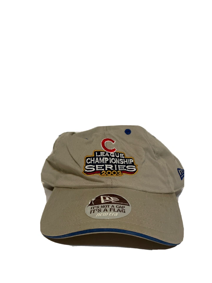Vintage 2003 New Era Chicago Cubs League Championship Series Hat Adjustable - Image 1 of 4
