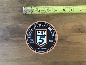 "Glock Gen 5 desde 1986 logotipo original pegatina/calcomanía pistola táctica AR AK Appx 4""" - Imagen 1 de 1