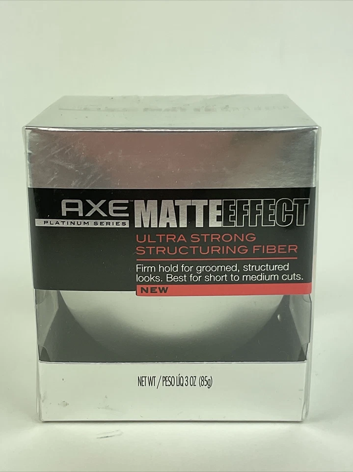 Axe Matte Effect Ultra Strong Structuring Fiber 3 Oz hair product - Imagem 1 de 4