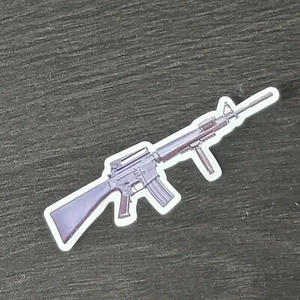 Sniper Riffle Gun Laptop Sticker Vinyl Decal - #24 - Picture 1 of 2