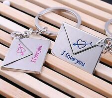 Lovers Gift Keyring  I Love You Couples His and Hers Valintines Christmas  663