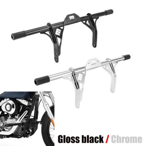 1 1/4" Highway Engine Guard Crash Bar For Harley Dyna FXD FXDL Mid Control 06-17 - Picture 1 of 13