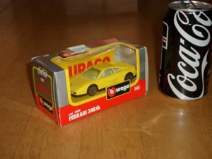 BbURAGO TOY - FERRARI 348tb,Yellow Color, DIE-CAST METAL TOY [ITALY] SCALE: 1/43 - Picture 1 of 10