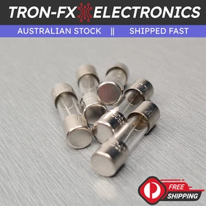 5Pcs 10A Glass Fuse M205 5mm x 20mm Fast Blow F10AL 250V AUSTRALUX 5x20mm Quick - Picture 1 of 10