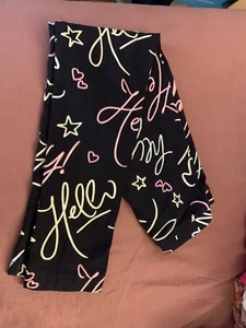 Zara Kids Pants Girl Size 7 Color S Blue Pink & White Very Confi And Easy To Com - Picture 1 of 4