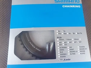 Plato exterior Shimano Claris FC-R2030 50t bicicleta de carretera 8s para triple juego de platos NUEVO - Imagen 1 de 5