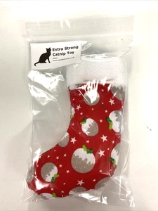 Catnip Cat Toys. EXTRA STRONG! Present or Cat's Christmas Stocking Gift. UK made - Picture 1 of 19