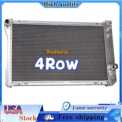 Radiador de aluminio CC951 4 filas para Chevy Camaro Iroc-Z RS Z28 V8 1982-1992 1991 Foto 1 de 4