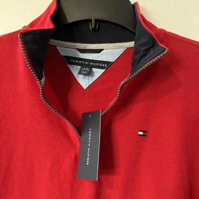 Tommy Hilfiger Quarter Zip Pullover  (Size: Youth Large/ 16-18)) New W/tags - Image 1 of 4