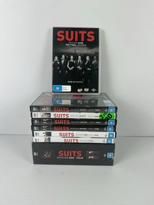 Suits Series 1-9 DVD Box Set Missing Season 6 Part 2, 1-5 And 8 New And Sealed - Image 1 of 4