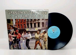 Grandmaster Flash & The Furious Five - The Message (1982) Vinyl Record Album VG+ - Picture 1 of 9