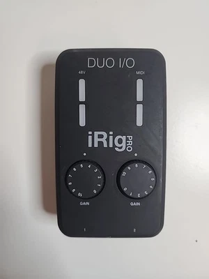 IK Multimedia iRig Pro Duo I/O Mobile 2 Channel Audio & MIDI Interface - Image 1 of 4