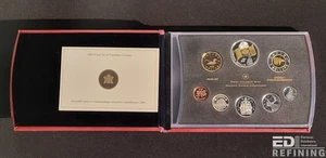 Canada 2005 Royal Canadian Mint Proof Set Canada Flag 40th Anniversary - Picture 1 of 9