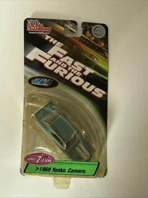 🔥Racing Champions ERTL Rápido y Furioso 1969 Yenko Camaro Serie 7 Foto 1 de 4