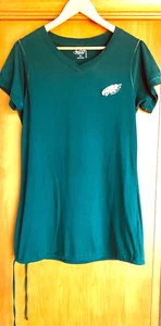 Tunica donna Philadelphia Eagles 100% cotone biologico - Foto 1 di 8