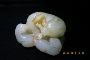 Animales de jade antiguos tamaño mediano límite de precio (compra 2 cantidades para esta pieza) - Imagen 1 de 9