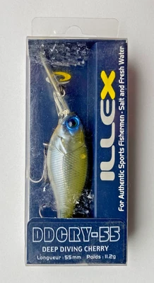 Illex DD Cherry 55 Deep Diving – Green Squash – Wobbler Crankbait Angelköder - Bild 1 von 3