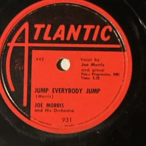 10" 78 RPM-Joe Morris-Yeah! Yeah! Yeah!/Jump Everybody Jump/Atlantic 931 - Imagen 1 de 4