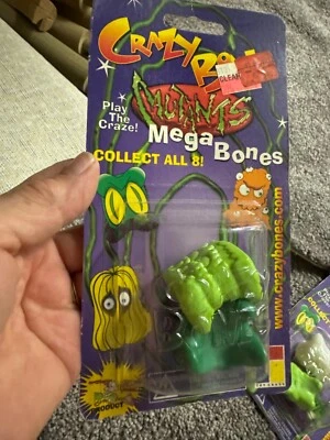 Lot #18 Crazy Bones Mutants Mega Bones NIB 1999 - Image 1 of 2