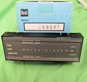 DUAL C 828 CASSETTE PART LED DISPLAY NEW NEVER USED MOUNTED PT # 269-531 - Picture 1 of 3