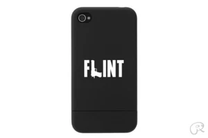 (2x) Flint Sticker Die Cut Decal for cell phone mobile - Picture 1 of 1