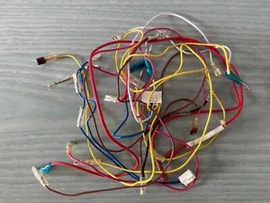 31. Anschlussdrähte m. Flach- + Elektroniksteckern für Severin Mikrowelle MW7817 - Bild 1 von 4