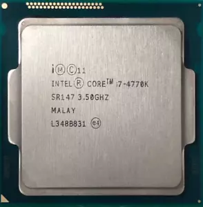 Intel Core i7-4770K LGA1150 3.50GHz 8MB 84W CPU Processor - Picture 1 of 1
