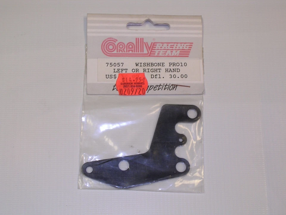 Vintage 1/10 Corally PRO10 Wisebone L or R Black Coral PK Model Racing 75057 - Image 1 of 2