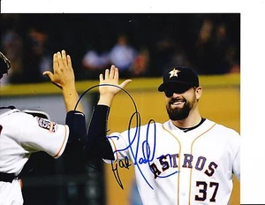 HOUSTON ASTROS PAT NESHEK SIGNED HIGH FIVE 8X10 - Picture 1 of 1