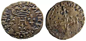 Francia liard Enrico III 1574-1589 - Foto 1 di 4