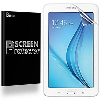 3X Samsung Galaxy Tab E Lite Kids 7" [BISEN] Anti-Glare Matte Screen Protector - Image 1 of 3