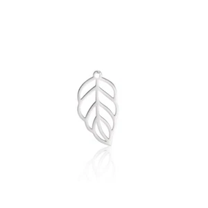 5pcs Stainless Steel Tropical Leaves Charms Plant Palm Leaf Pendant Earrings  - Picture 1 of 35