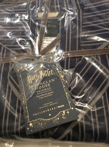 Pottery Barn Teen Harry Potter Ravenclaw House PJ Set XS Pyjama Streifen - Bild 1 von 1